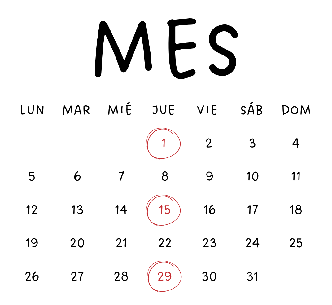 calendario 2026 ilustrado simple negro y blanco (1)