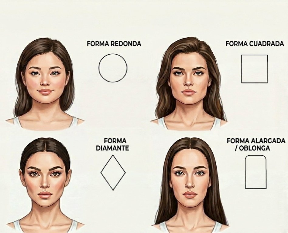 tipos de rostro